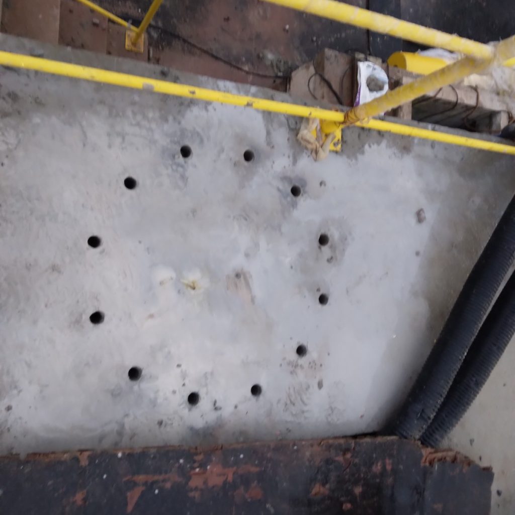 Furos em Concretos em Curitiba